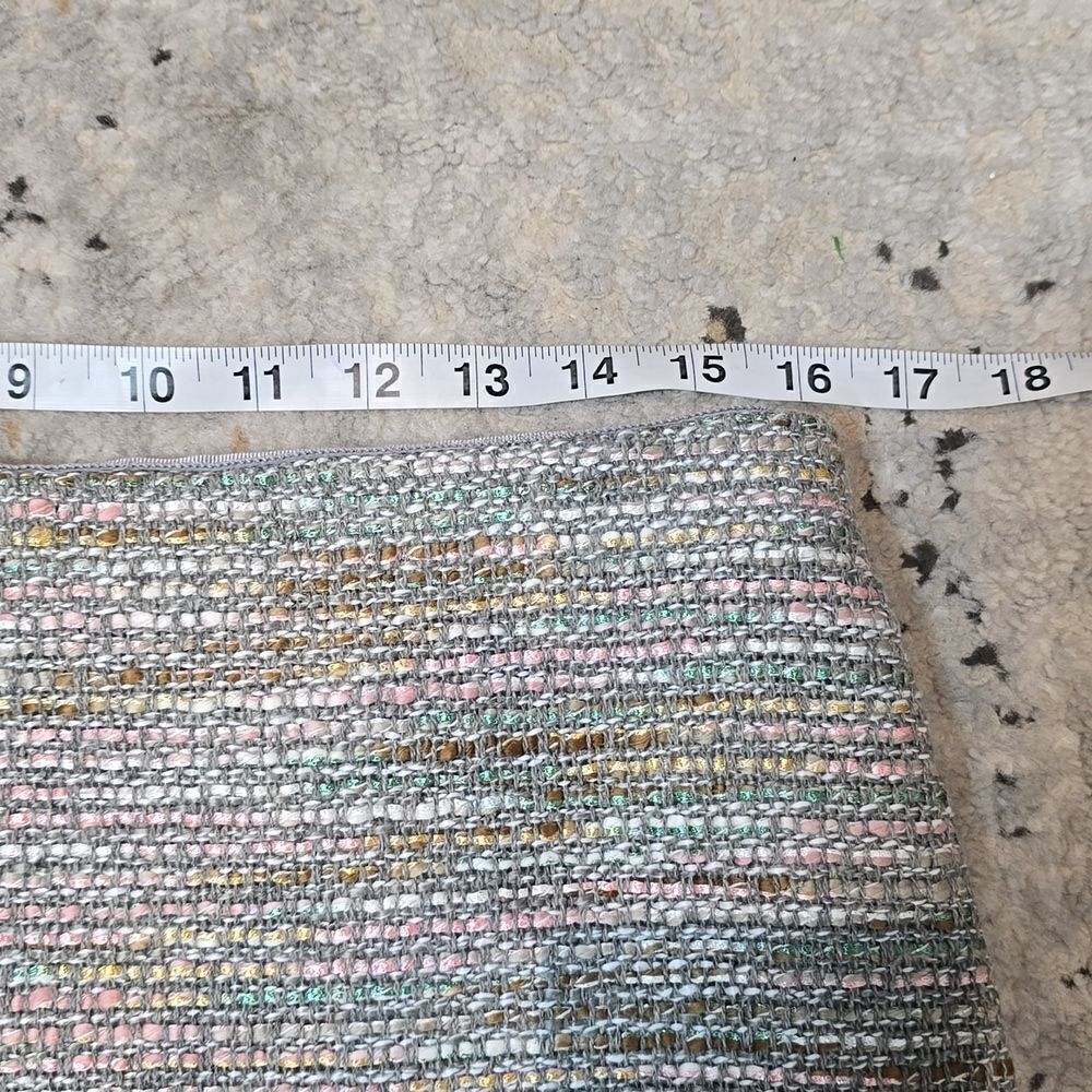 Ann Taylor Pastel Tweed Pencil Skirt - Picture 9 of 16